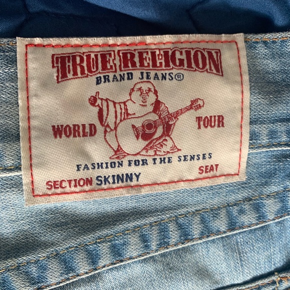 True Religion skinny flap jeans size 34 - Picture 3 of 5